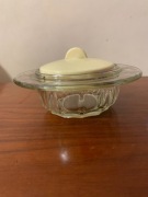 Maselniczka Szklana z Pokrywką - Kryształowa