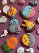 Figurki gipsowe wielkanocne DIY 6 sztuk