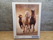 Nowe puzzle 1000 elementów Clementoni Running Horses