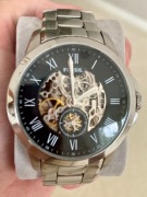 FOSSIL ME3055 srebrny, okazały rarytas XXL!