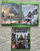Assassin’s Creed Syndicate + Origins + IV Black Flag Xbox One 