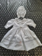 Sukienka okolicznościowa na chrzest - nowa r.74 