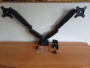 Uchwyt biurkowy na 2 monitory Huzaro Motion 2.2