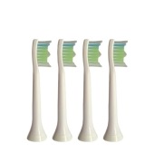 4x końcówki do szczoteczki sonicznej Blaupunkt DTS612 ACC047 białe