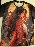 Koszulka męska, uniseks druk cyfrowy 3D NOWA motyw Anime rozmiar M 