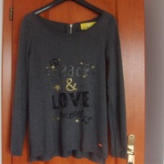 SWETER DAMSKI MARKI LIEBLINGSSTUECK SZARY