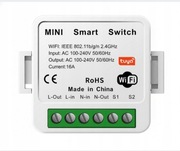 PRZEKAŹNIK PRZEŁĄCZNIK WŁĄCZNIK ŚWIATŁA WIFI TUYA DOPUSZKOWY STEROWNIK 16A