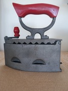 Żelazko po piaskowaniu na węgiel PRL