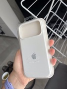 Case iPhone 17 Pro etui silikonowe nowe białe white plecki logo