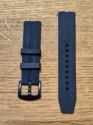 Silikonowy pasek do zegarka, czarny