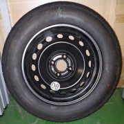 Koło dojazdowe 15" z oponą 185/65 od Dacii Logan + pokrowiec (nowe)