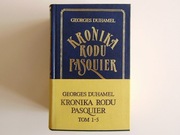 Georges Duhamel Kronika rodu Pasquier Tom 1-5 komplet