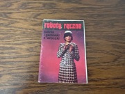 Roboty ręczne - suknie i garsonki z włoczki książeczki vintage PRL