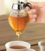 Dozownik BMF 250ml do miodu i syropu ze szkła 