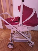 Wózek włoski CAM Elegant Family 4w1 -stan bdb + dodatki