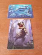 Pocztówki 3D LiveLife (dinozaur, rekiny) David Penfound | Deluxebase