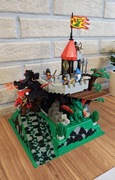 Lego Castle 6082 zamek Fire Breathing Fortress 