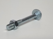 Nowa śruba zamkowa M6x50 nakrętka podkładka 