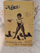 Pasta do butów KIWI - karta telefoniczna z Japonii !!! RRR