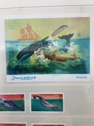 Somalia 1999 Mi blok 64  wieloryb wale  idealna pozycja 