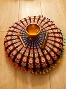 Poduszka z łuską gryki Misa Medytacyjna Tybetańska  Joga Mindfulness 