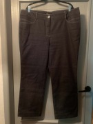 Gerry Weber spodnie jeans dżins straight proste granatowe casual duże