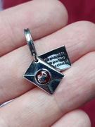 Charms zawieszka Srebro List z Hogwartu Harry Potter grawer