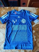 T-shirt, koszulka, Adidas Climalite, r.150, piłka