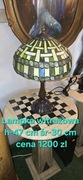 Lampa witrazowa stylowa