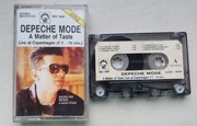 Depeche Mode – A Matter Of Taste Live in Copenhagen kaseta