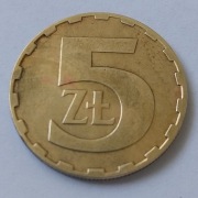 Moneta 5 złotych z 1987 roku