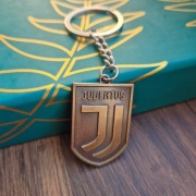 Brelok do kluczy Juventus Turyn | Serie A | Juve | Stara Dama Metal Brąz