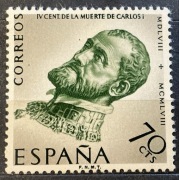 Hiszpania, IV setna rocznica śmierci Karola I (Cesarza Karola V), 70 CTS