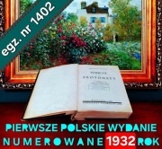Hesse NARCYZ I ZŁOTOUSTY 1932 rok pierwsze polskie wydanie egz. numerowany