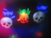 Żarówka-projektor haloween