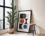 Plakat Bauhaus Wystawa Czerwiec 1919