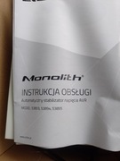 Regulator napięcia AVR 1000VA do agregatów 