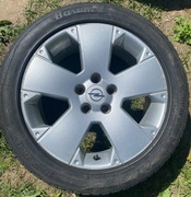 Oryginalne alufelgi Opel 17” do Vectra C / Signum C + opony letnie 