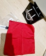 Chusteczka poszetka NOWA butonierka CHOICE hand made czerwona 89pln