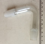 Szkło laboratoryjne 10, kolanko, łącznik, łuk, 19/26