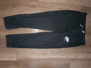 Spodnie cienkie dresy Nike szary melanż rozm S