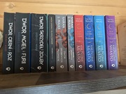 Książki z serii ,,księżycowe miasto” i „dwór cierni i róż” SARAH J.MASS