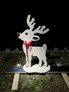 Drewniane renifery - ozdoby świąteczne 