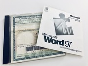 Microsoft Word 97 wraz z licencją