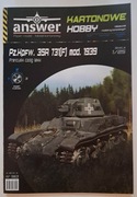 Model kartonowy do sklejenia Pz.Kpfw. 35R 731(f) mod. 1939