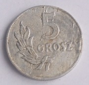 5 GROSZY 1949 - WADA TAŚMY 