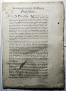 Sacra Congregatione Concilii - starodruk, Rzym 1720 - znaki wodne