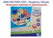 MINI MATTERS - Zakupy - drewniana gra w balans - dla maluchów i dużych