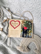 Ramka, walentynki, grawerowane zyczenia