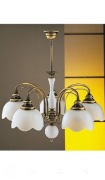 Lampa wisząca żyrandol Jupiter 5 pięcioramienny 